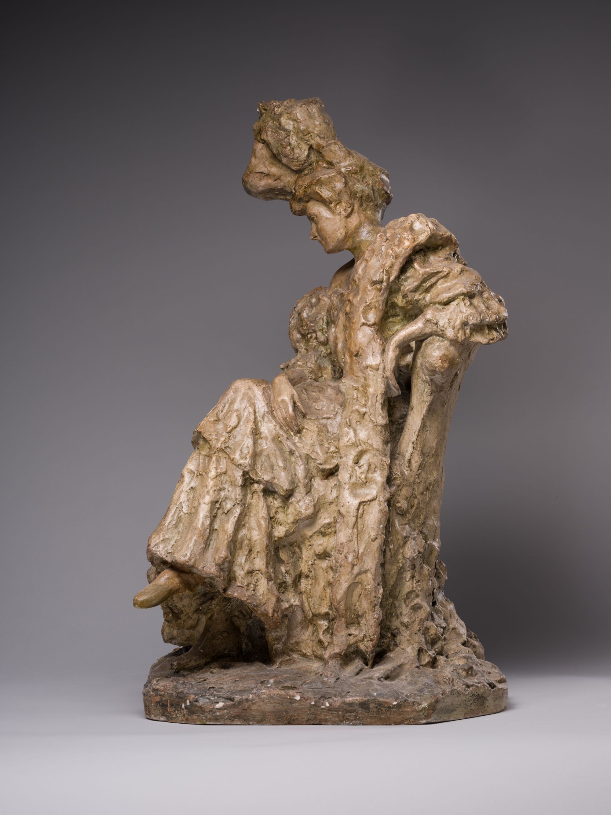 Sitting Female Figure (Lady with a Hat; Rest) 5