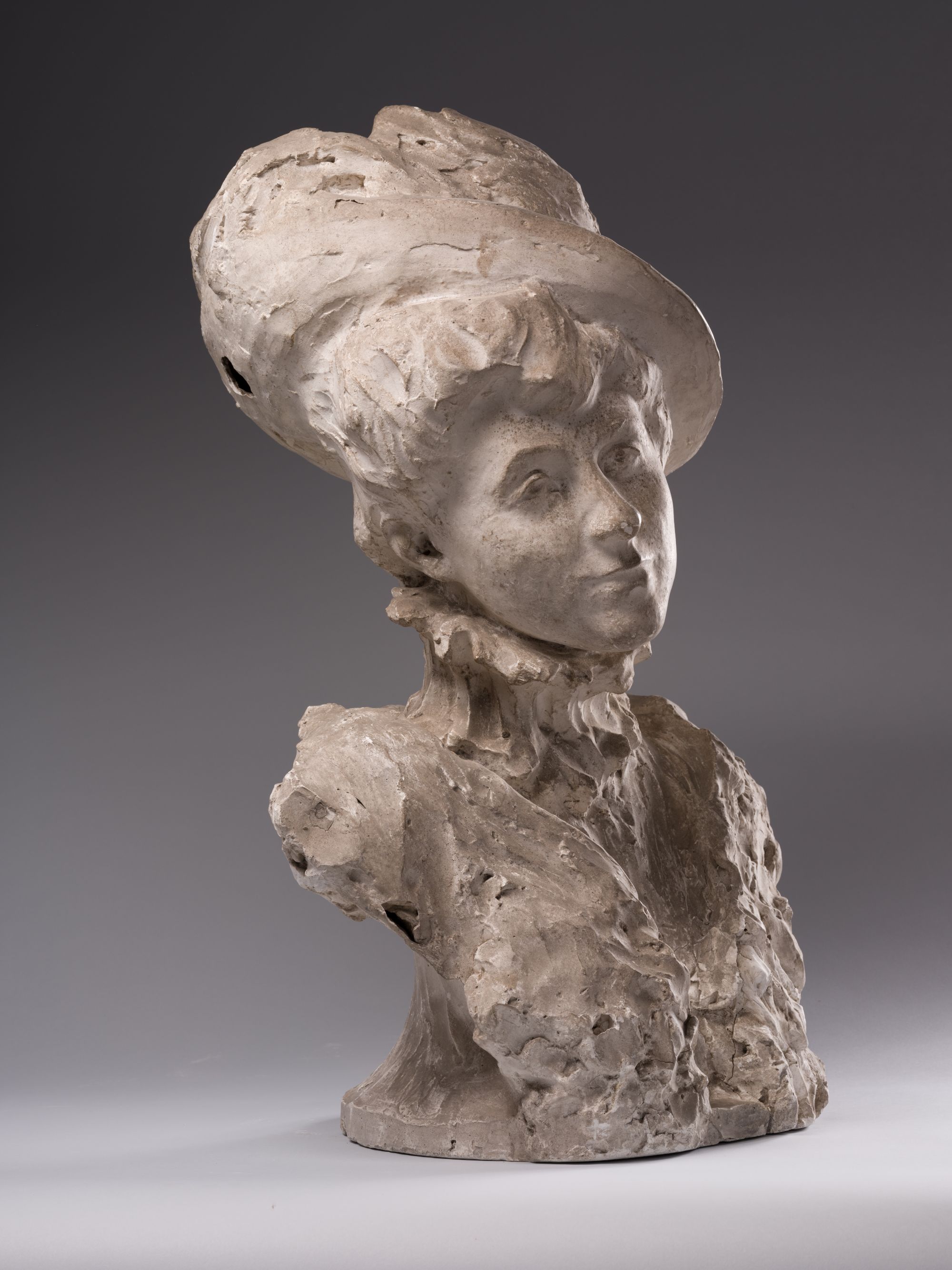 Bust of a Woman in a Hat 2
