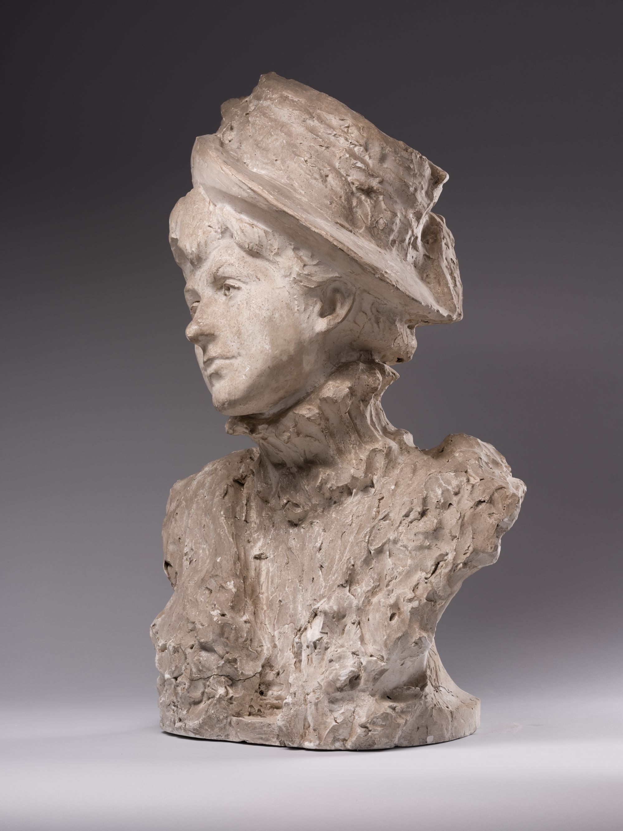 Bust of a Woman in a Hat 3