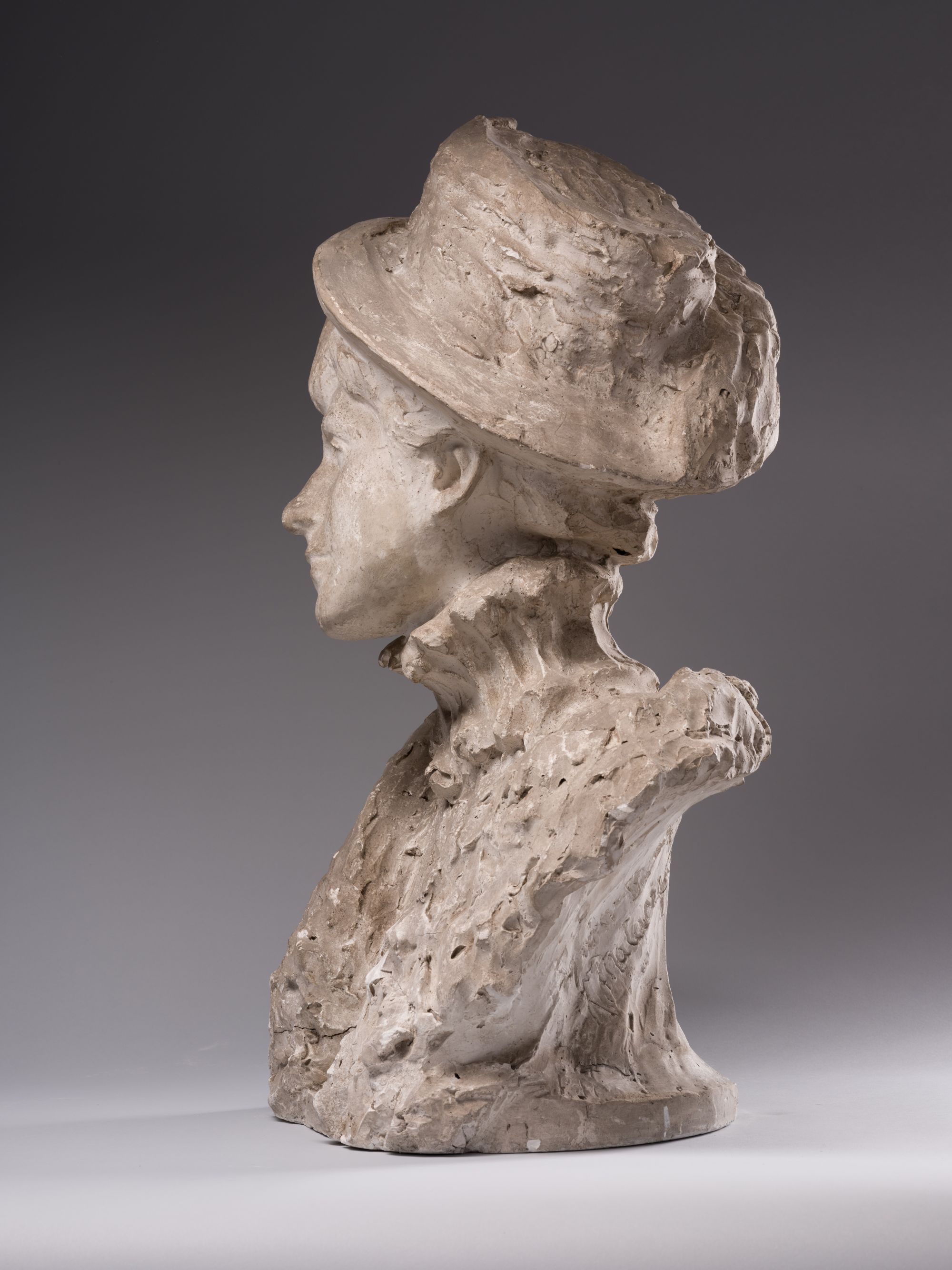 Bust of a Woman in a Hat 4