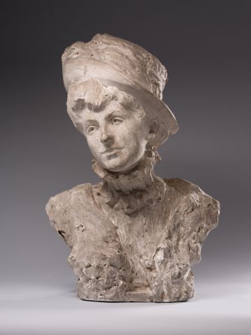 Bust of a Woman in a Hat 1