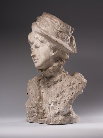 Bust of a Woman in a Hat 3