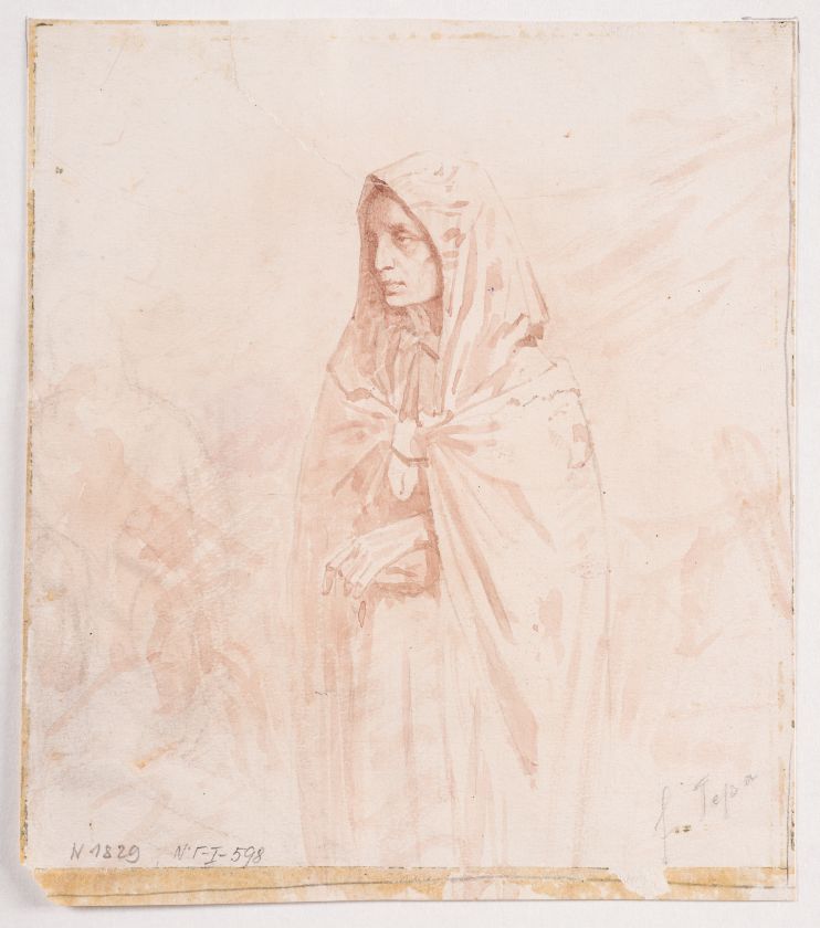 Female Portrait — Franciszek Tepa