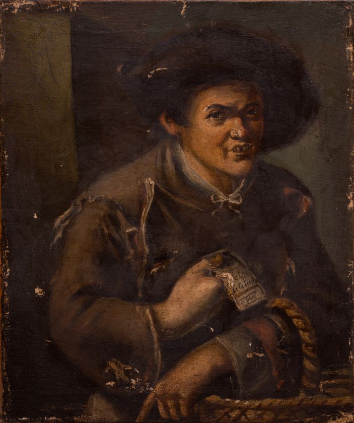 Young Man — unknown (Spanish School)