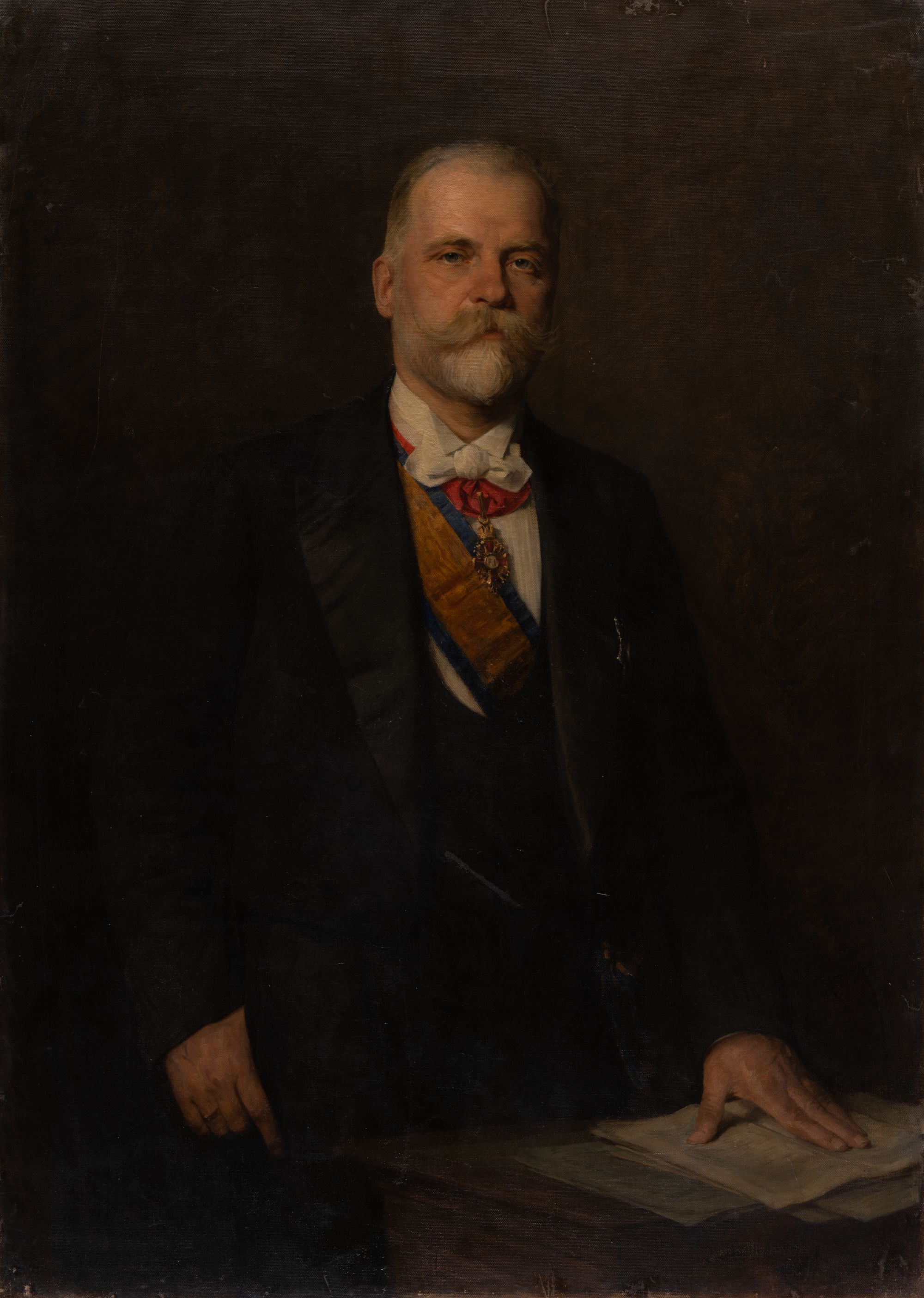 Portrait of Leon Ritter von Bilinski 1