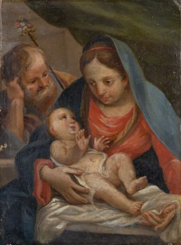 Madonna with Child and Saint Joseph 1