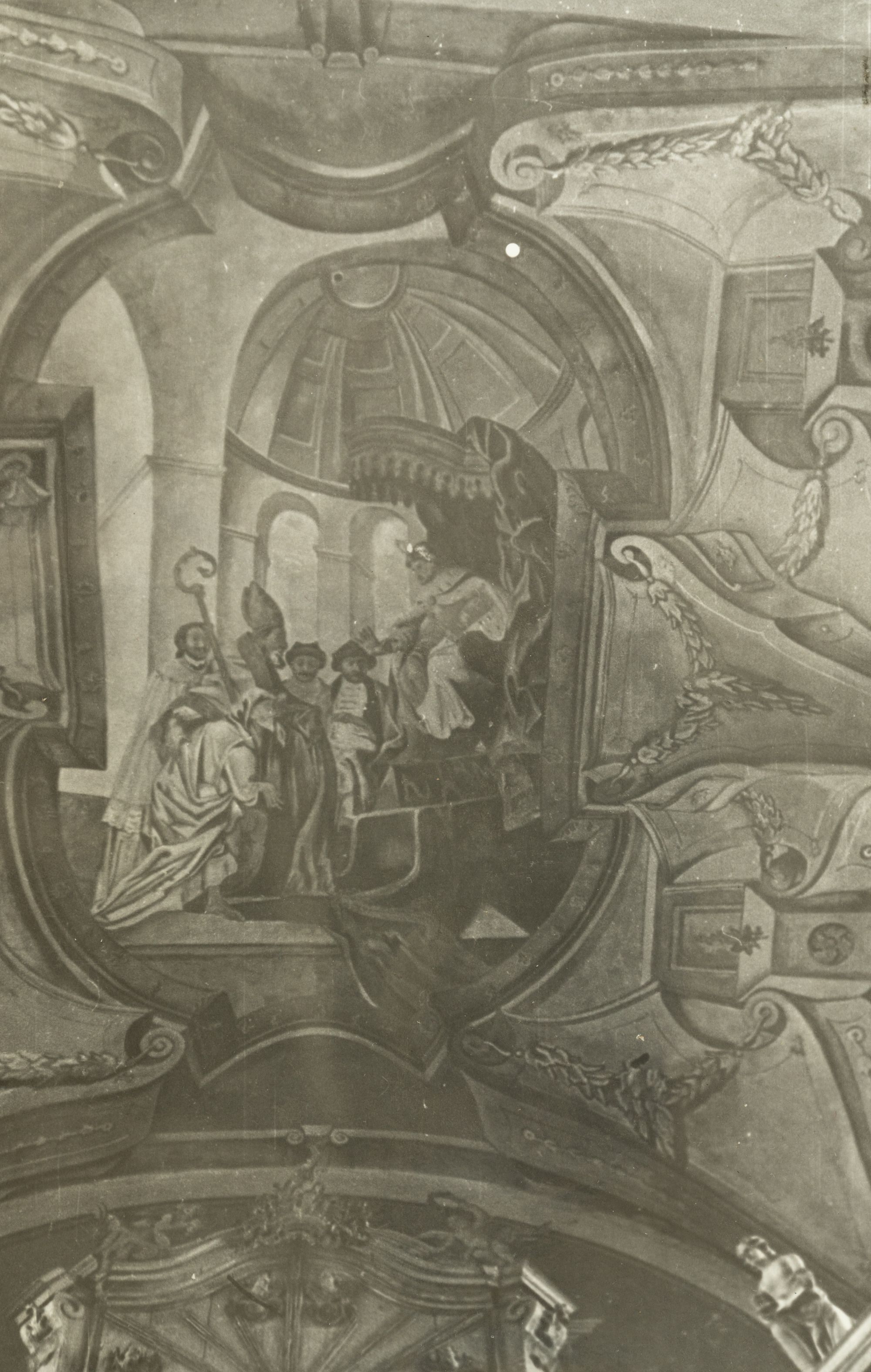 Painting in the Interior of a Roman Catholic Church