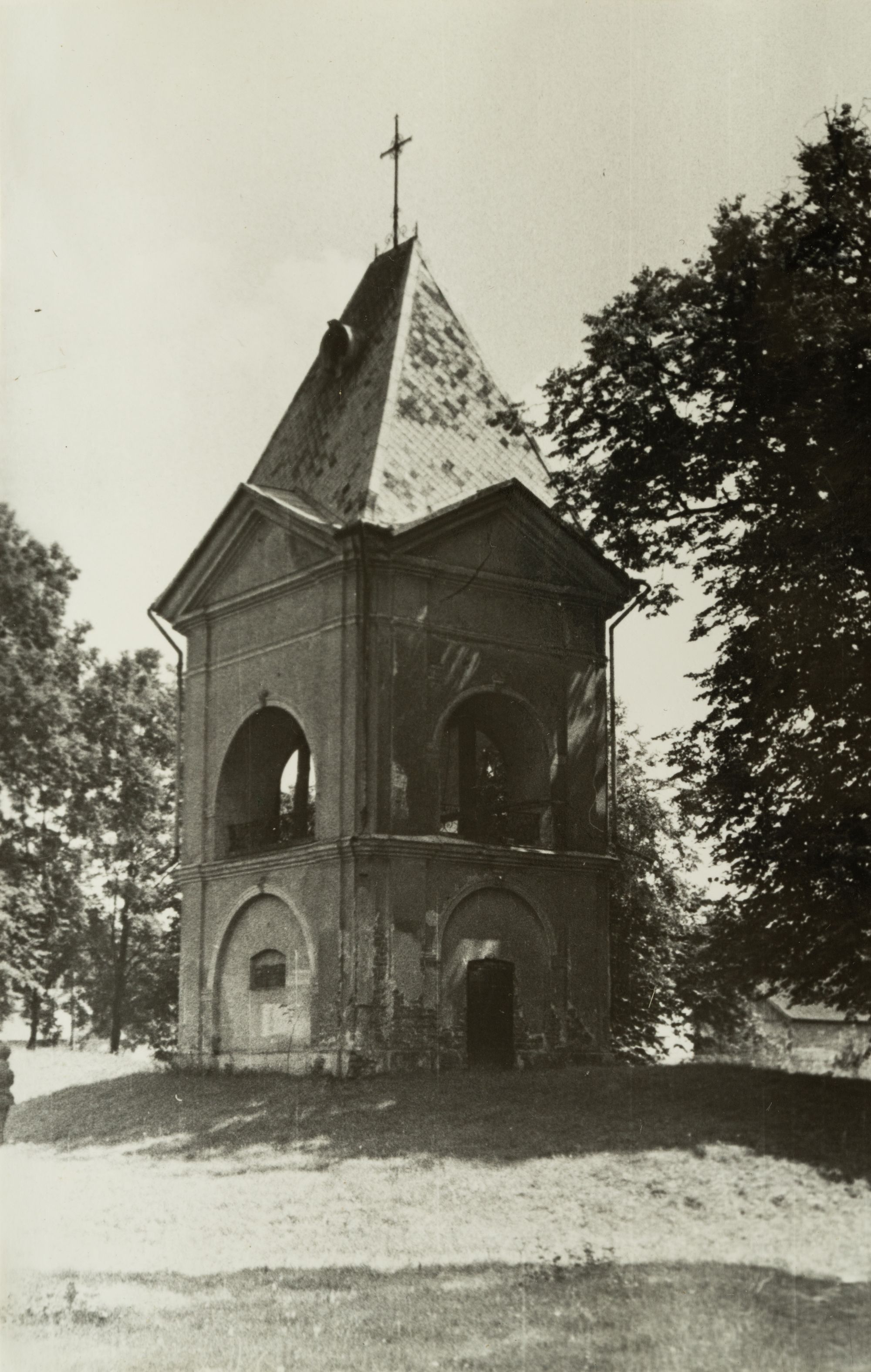 Landscape with the Bell Tower of St. Martin's Church