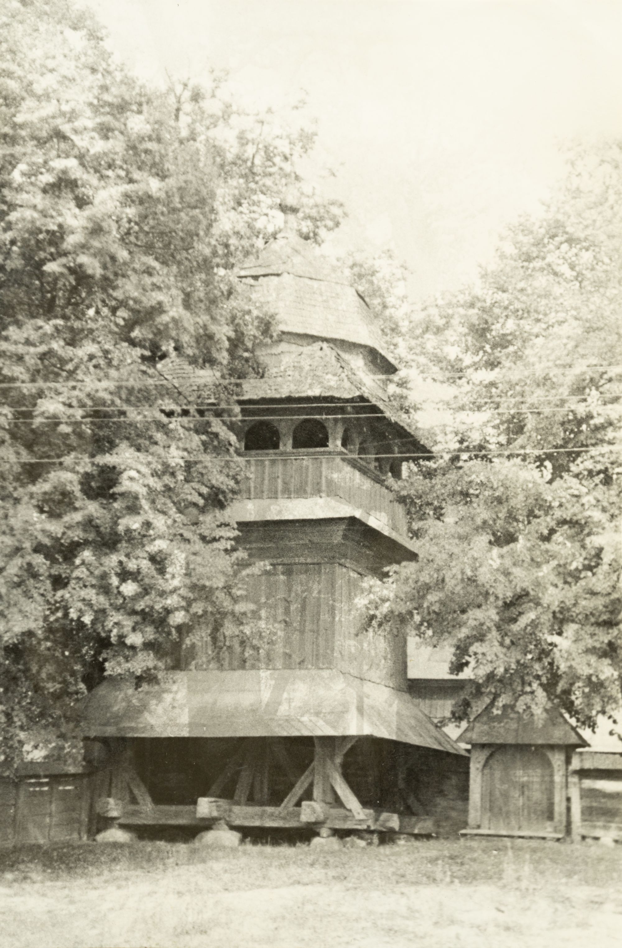 Wooden Church with a Bell Tower
