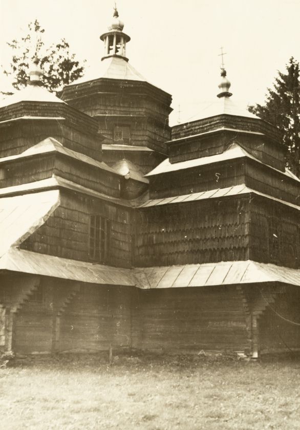 Дерев’яна церква — невідомий