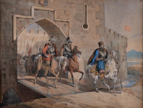 Hetman Czarniecki Leaving the Castle 1