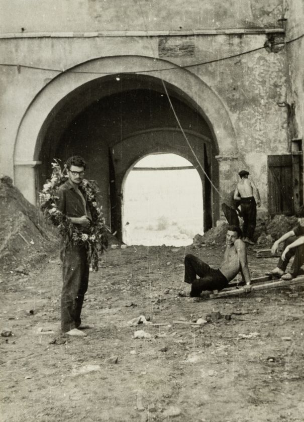 Repair Work on the Territory of the Olesko Castle — unknown