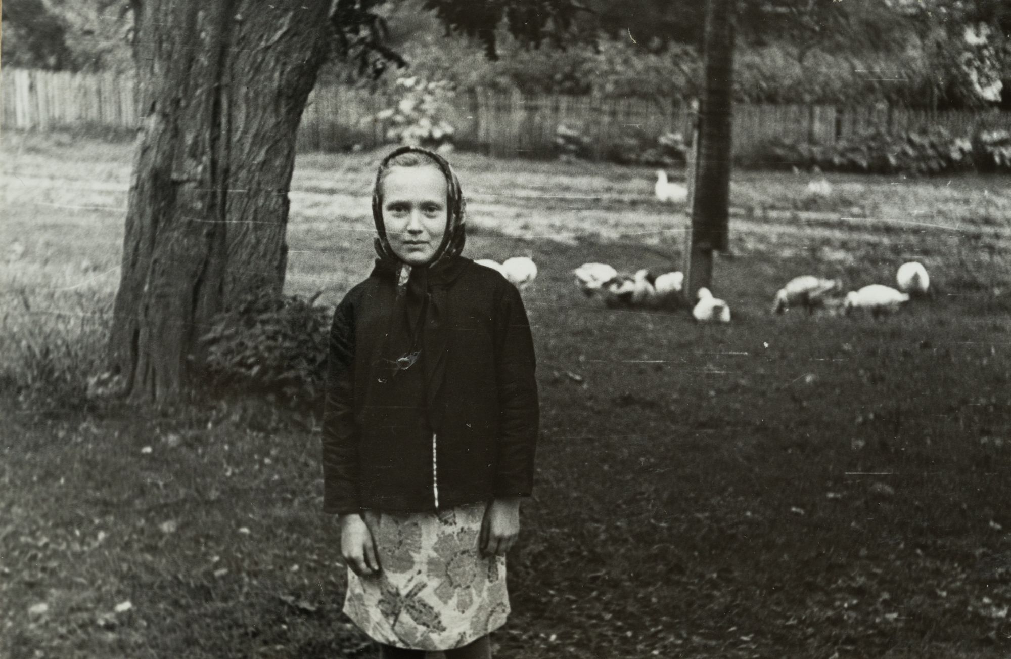 Portrait of a Girl in a Garden