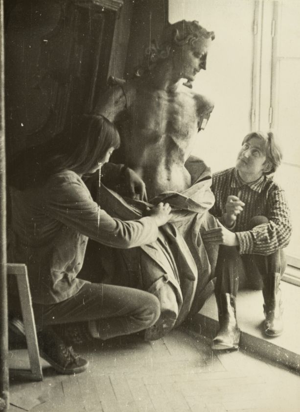Overview of the Wooden Sculpture in the Olesko Castle Interior — unknown