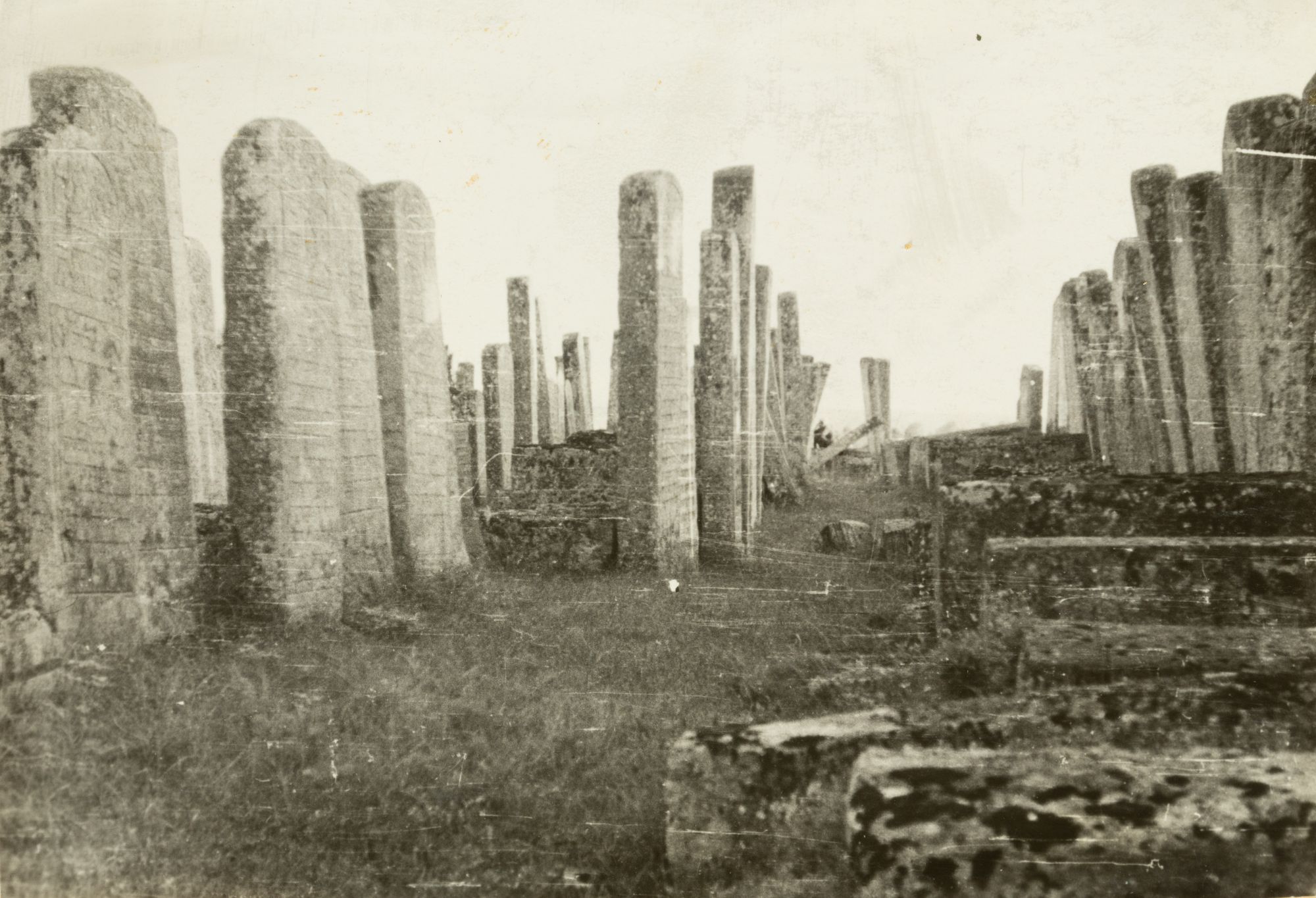Matzevot in a Jewish Cemetery