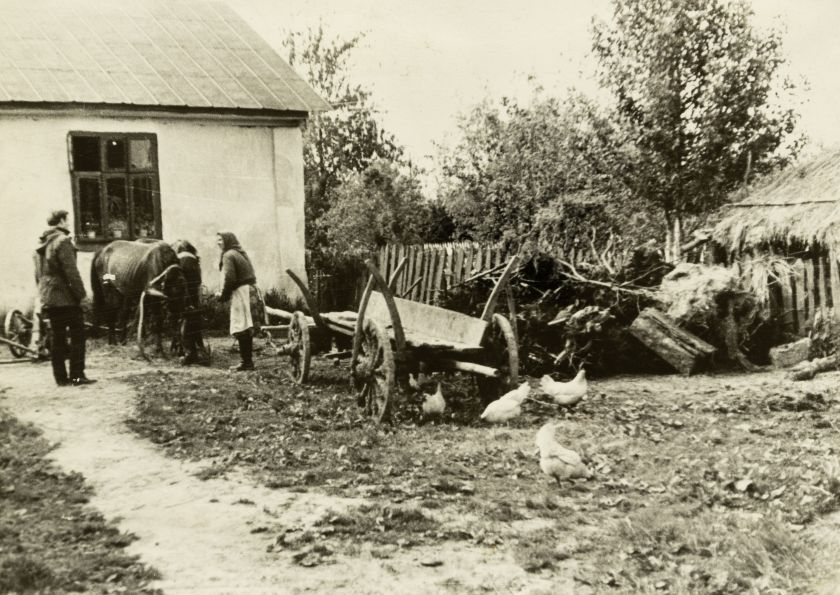 Сільський двір — невідомий