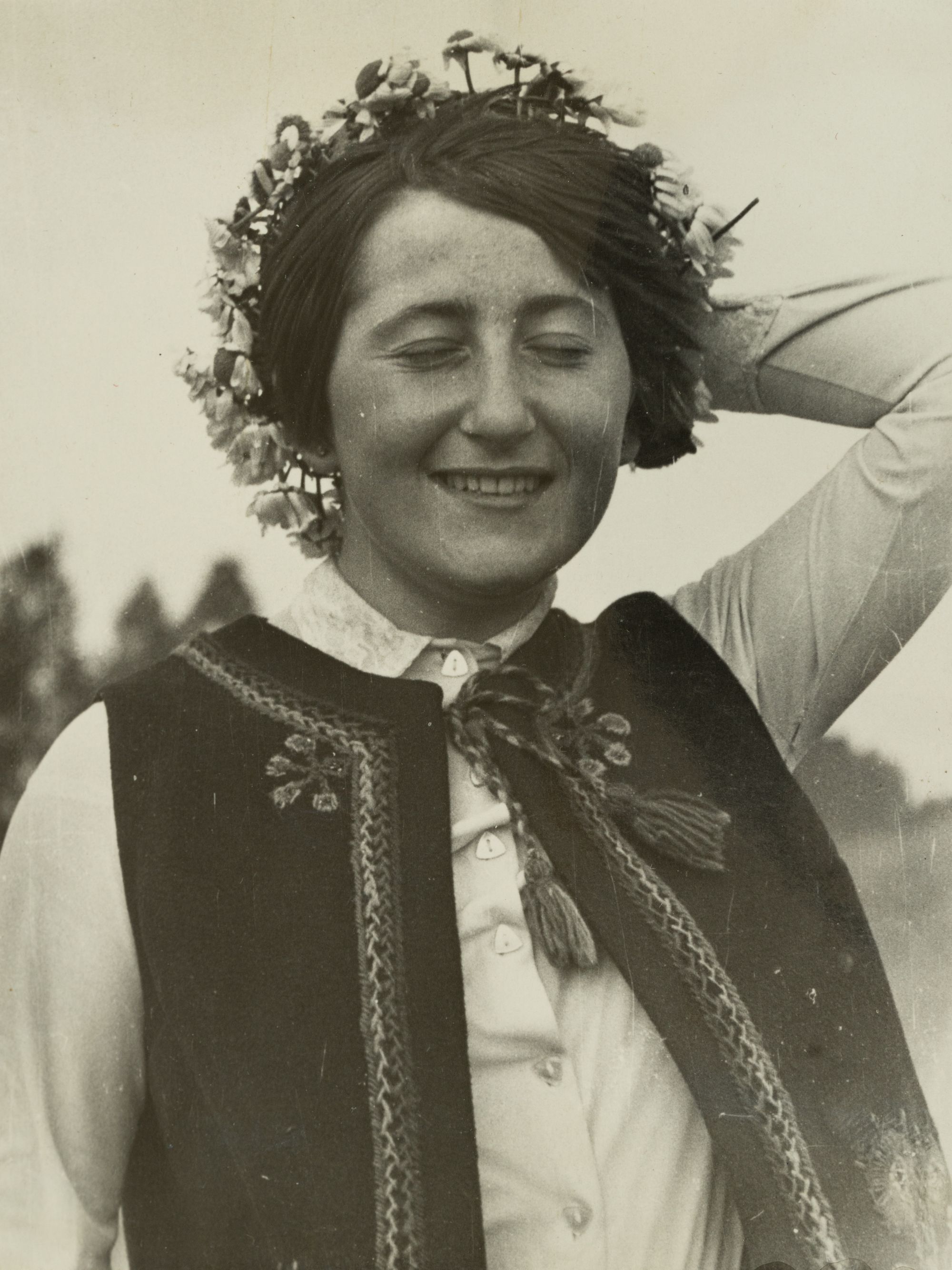 Girl in a Wreath
