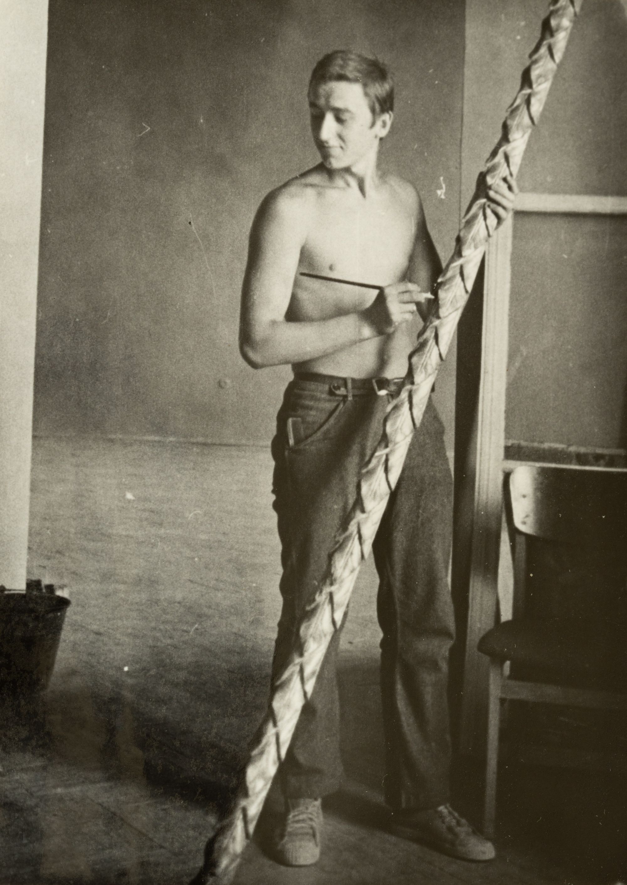 Man with a Part of the Frame
