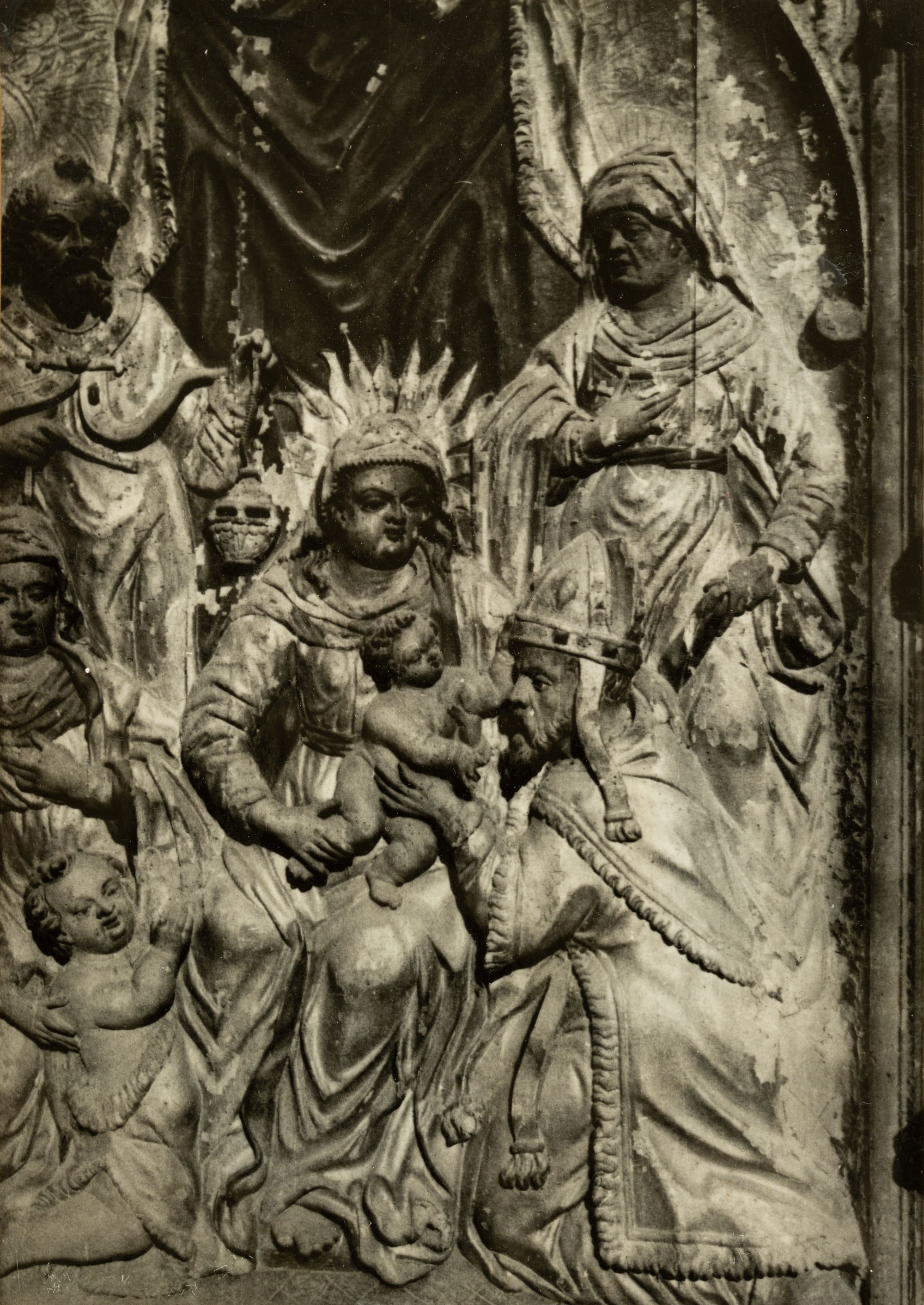 Fragment of the "Holy Family" Relief from the Side Altar