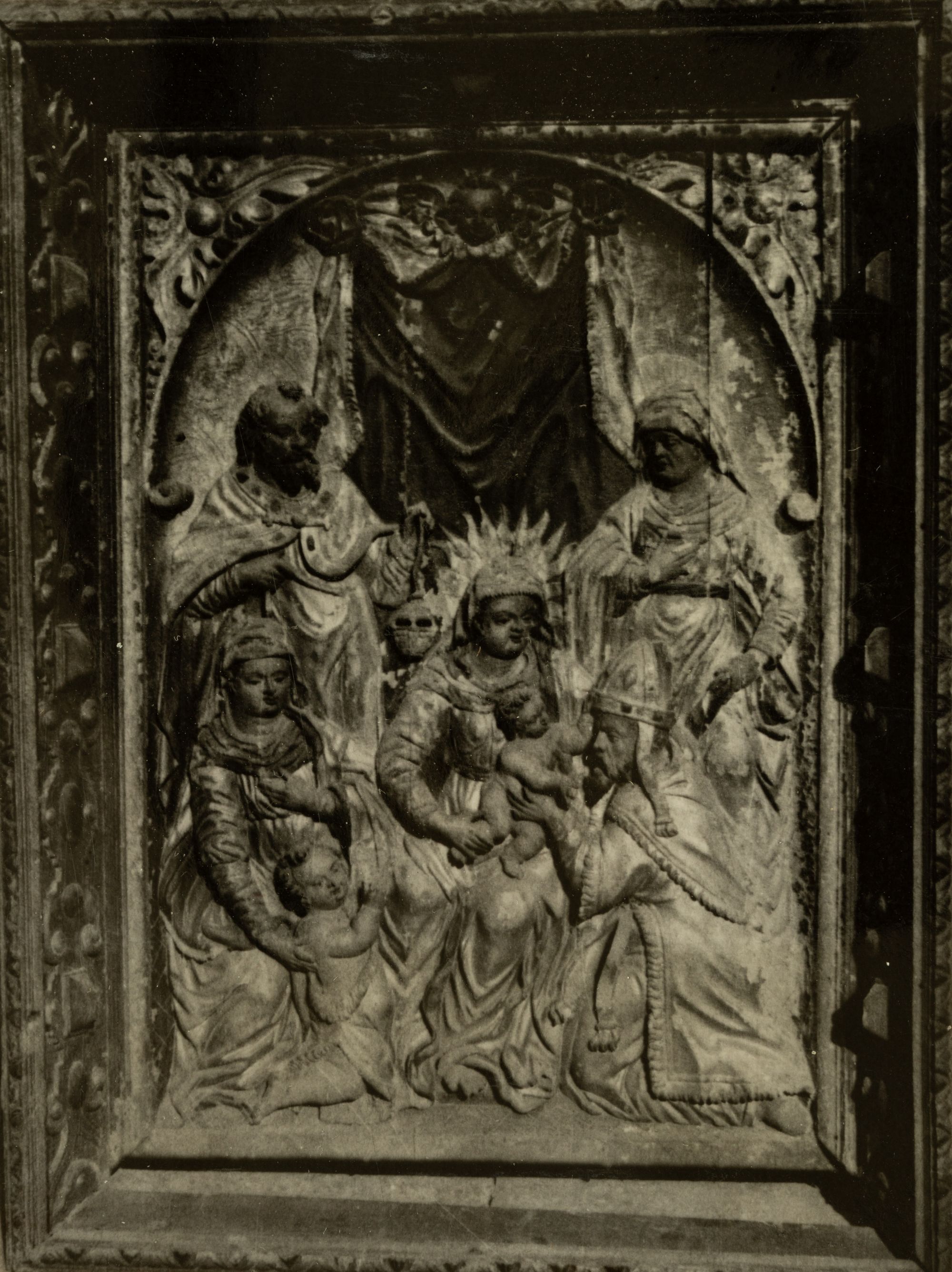 "Holy Family" Relief from the Side Altar