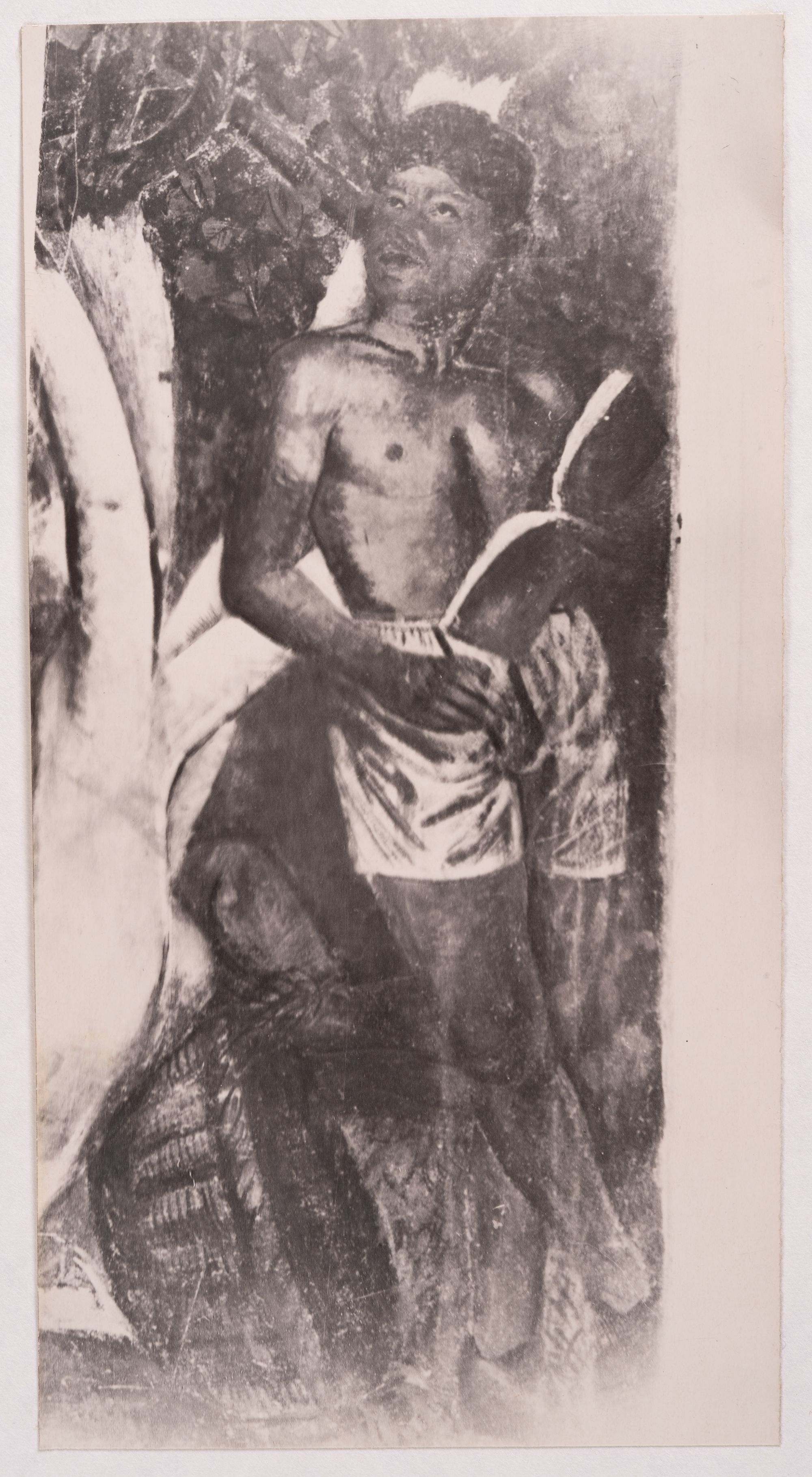 Mykhailo Lezviiev. Student of the Pedagogical Institute in the Garden. Fragment