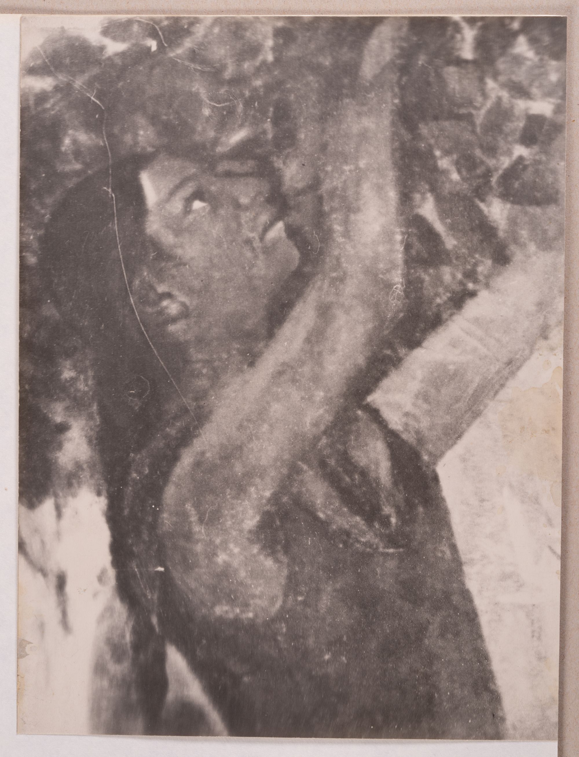 Mykhailo Lezviiev. In the Pedagogical Institute Garden. Fragment