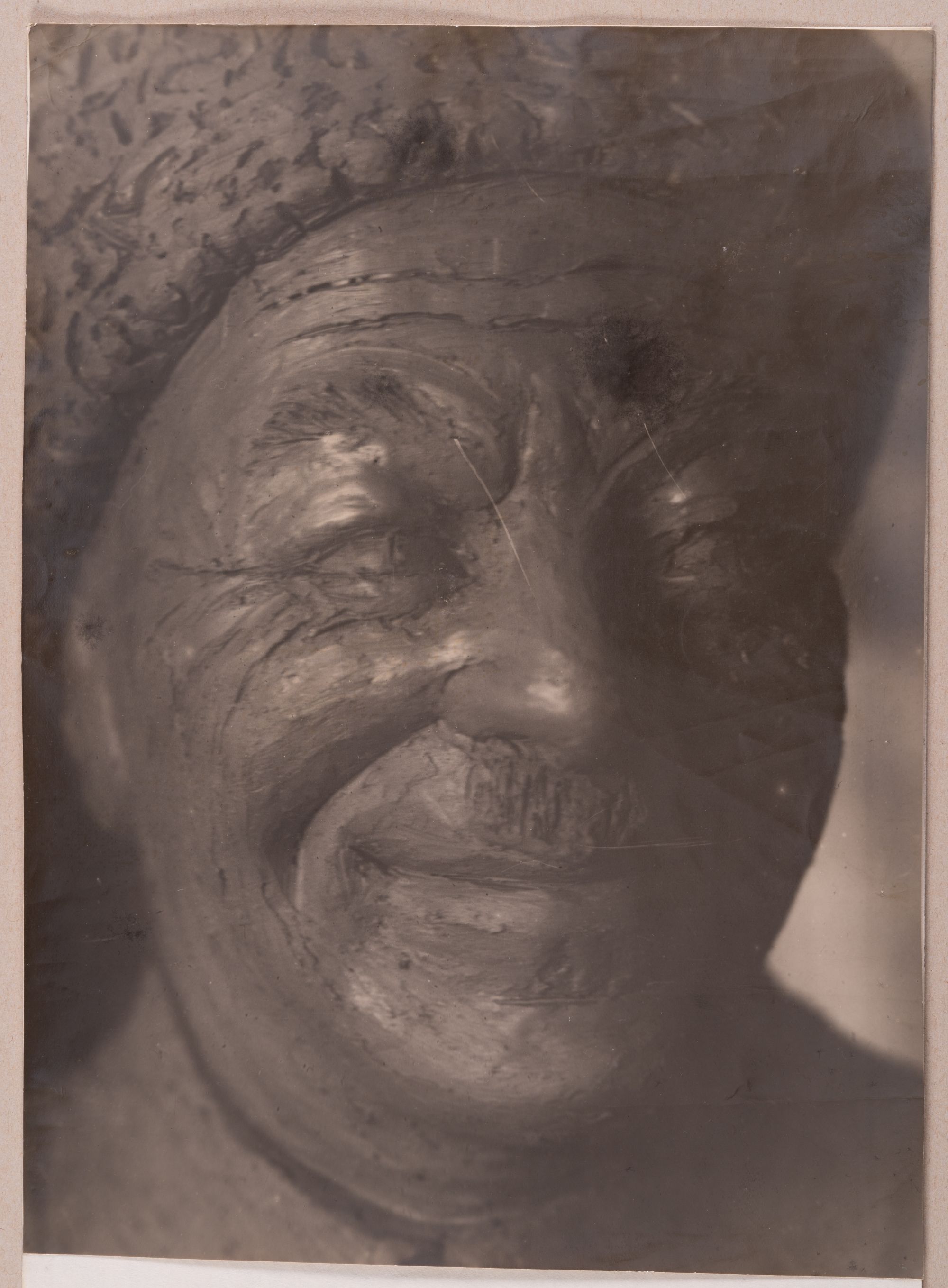 Mykhailo Lezviiev. Betal Kalmykov. Fragment of a Sculptural Group