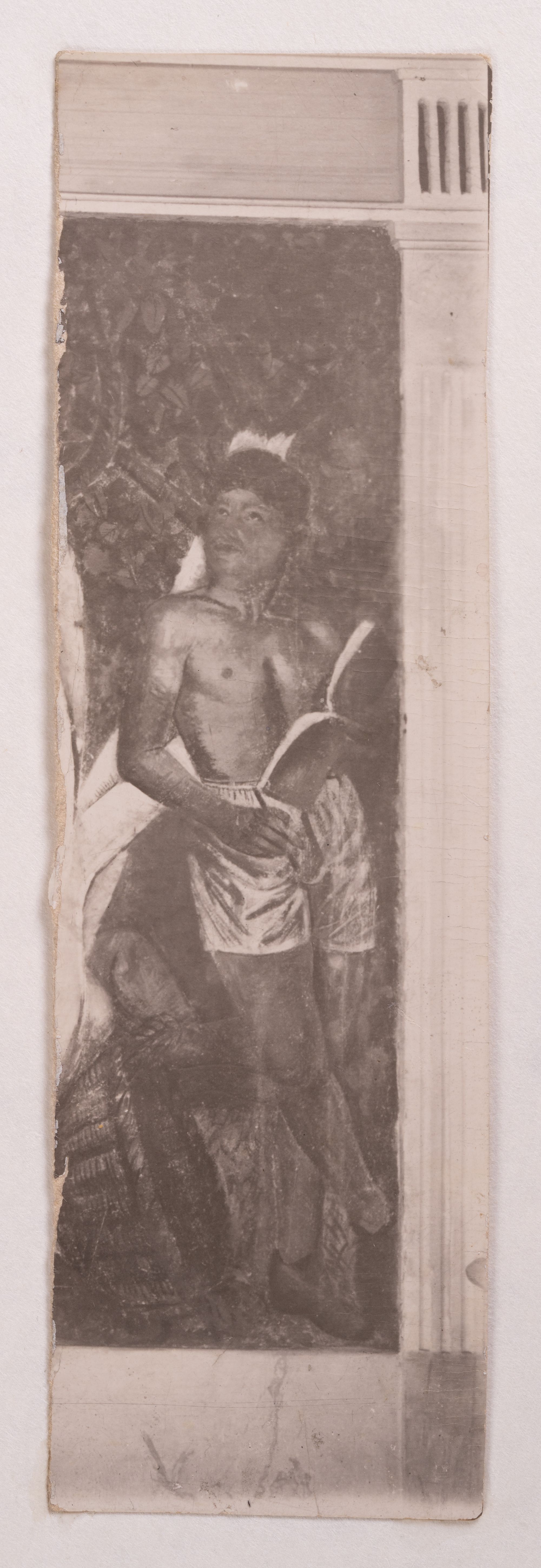 Mykhailo Lezviiev. Student of the Pedagogical Institute in the Garden. Fragment