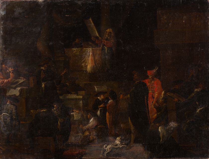 Disputation in the Synagogue — unknown