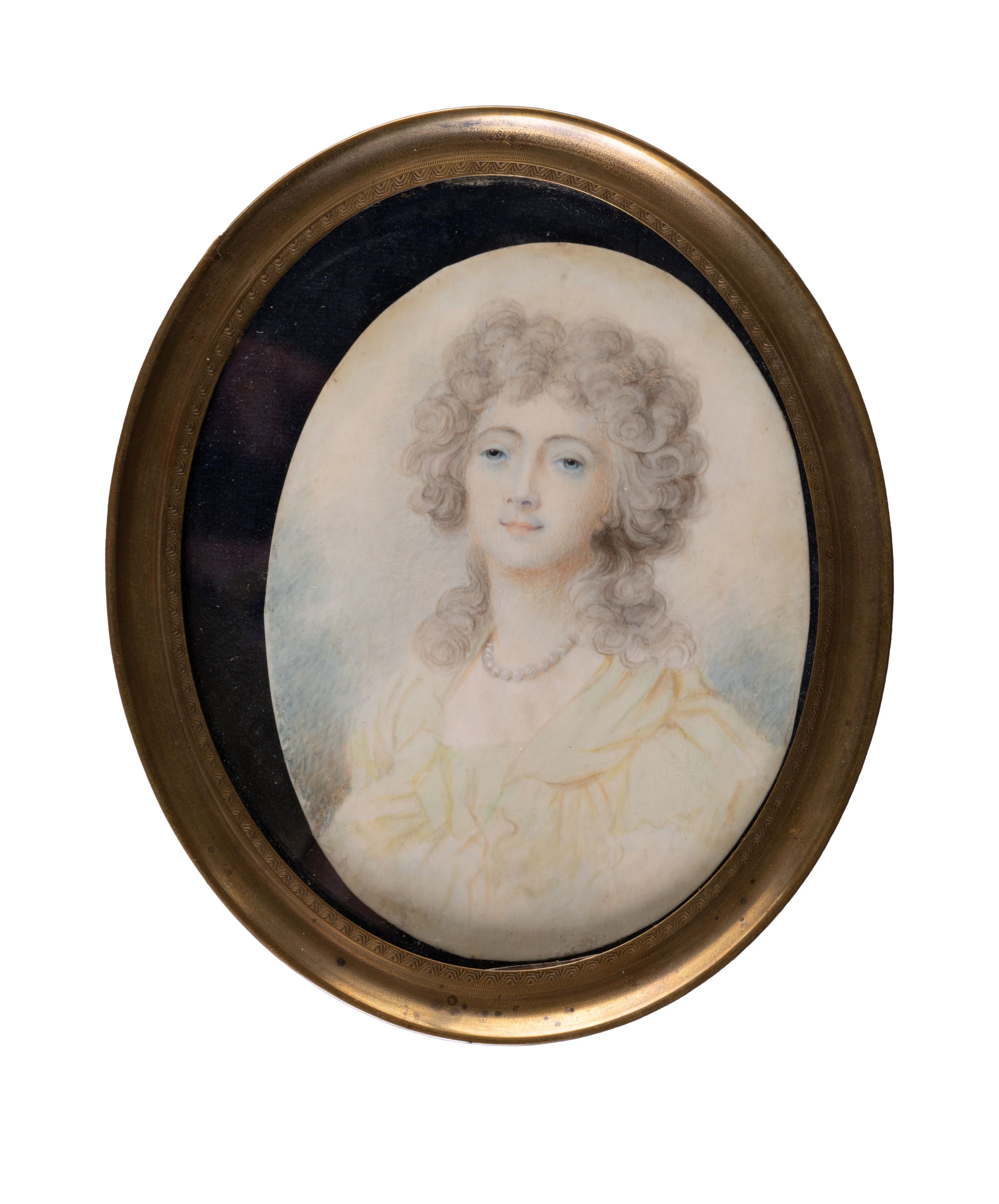 Портрет графині дю Баррі (Копія мініатюри Ричарда Косвея (1742–1821) 1