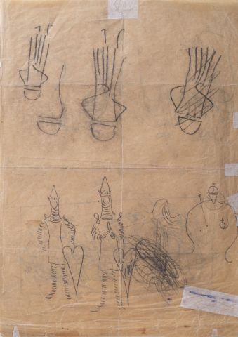 Historical Figures and a Sketch of the Battle of Grunwald / Historical Figures 2