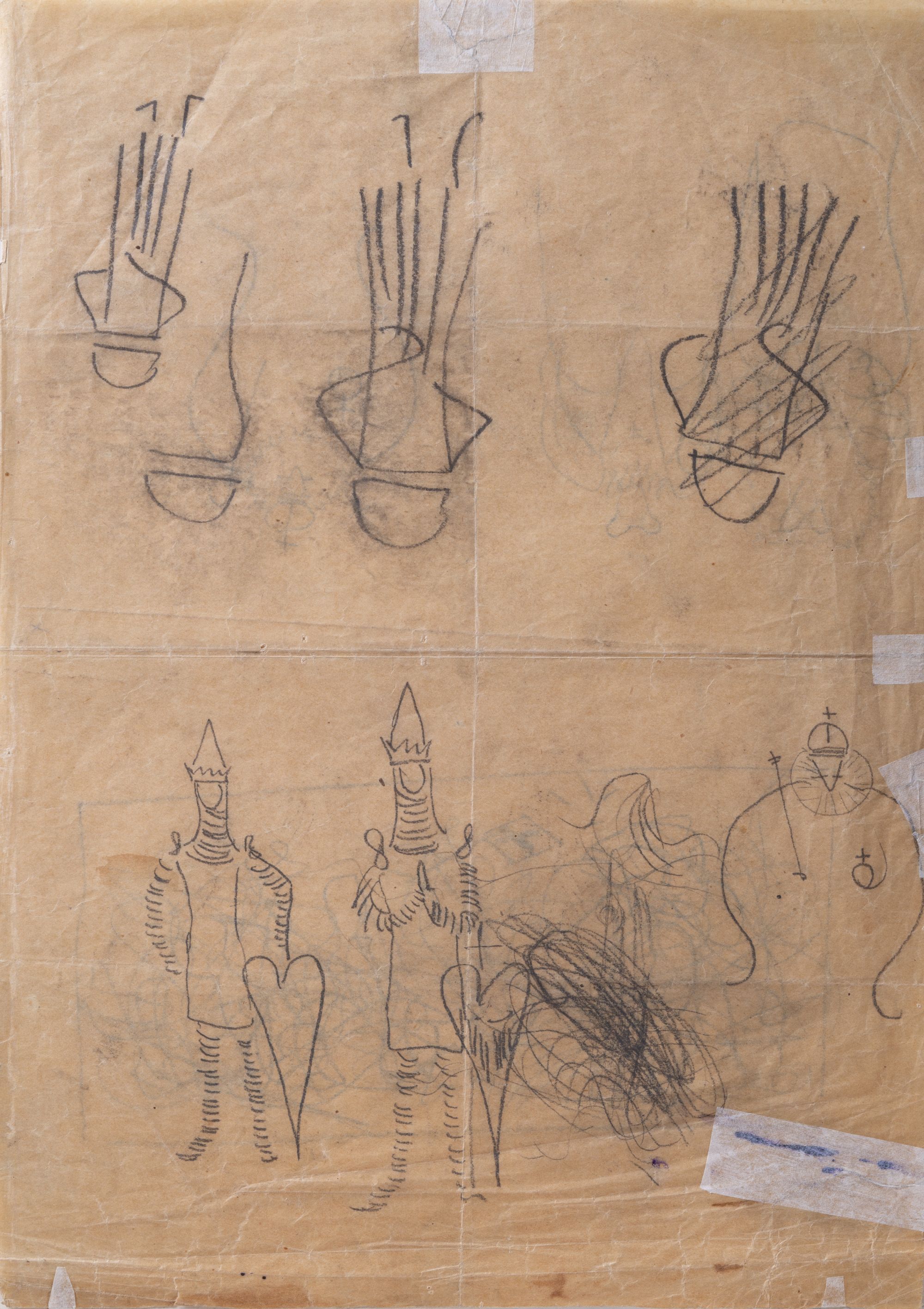 Historical Figures and a Sketch of the Battle of Grunwald / Historical Figures 2